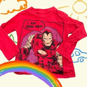 Boys 4T Marvel Iron Man Tee